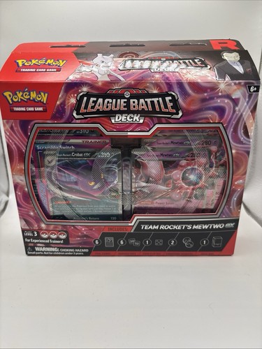Pokemon TCG: Team Rocket’s Mewtwo ex League Battle Deck