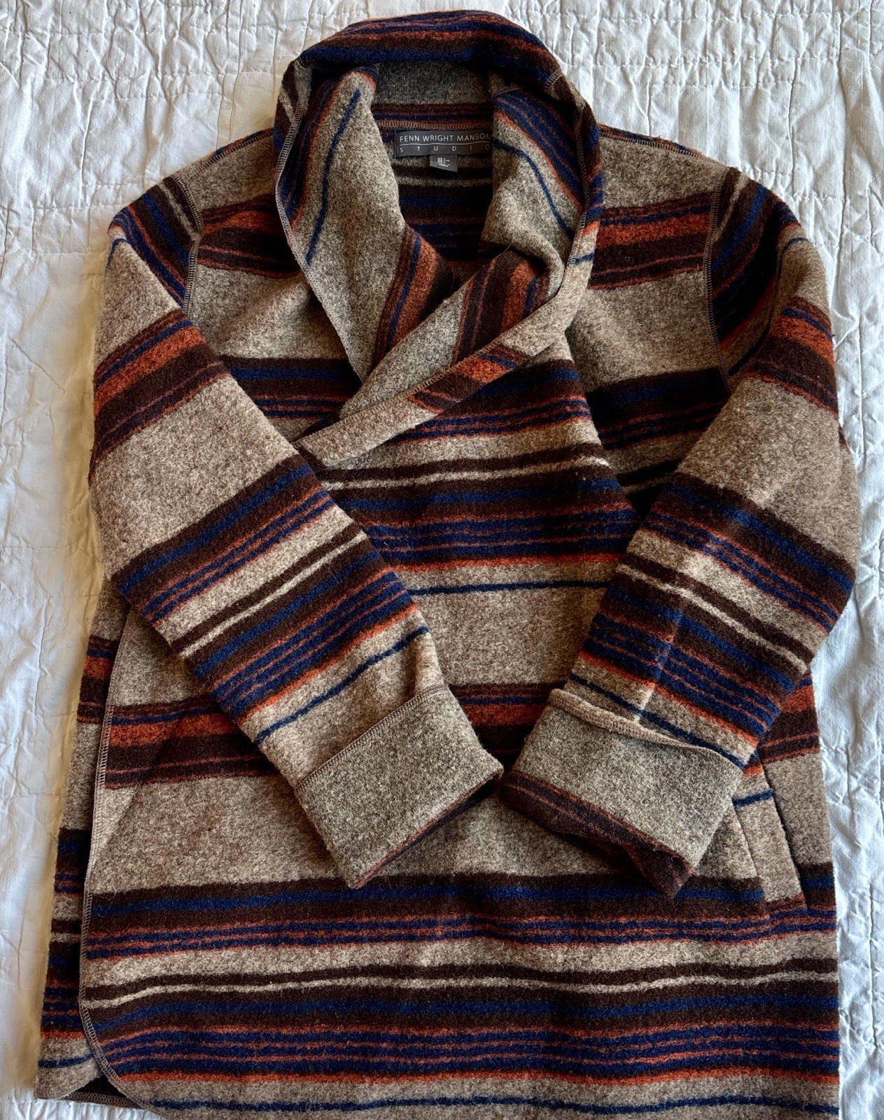 FENN WRIGHT MANSON Studio  Wool Blend Cardigan Sw… - image 2