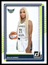 22025 Donruss WNBA DiJonai Carrington #27 Dallas Wings