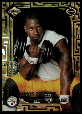 1999 Collector's Edge Odyssey #CR11 Amos Zereoue Cut 'n' Ripped
