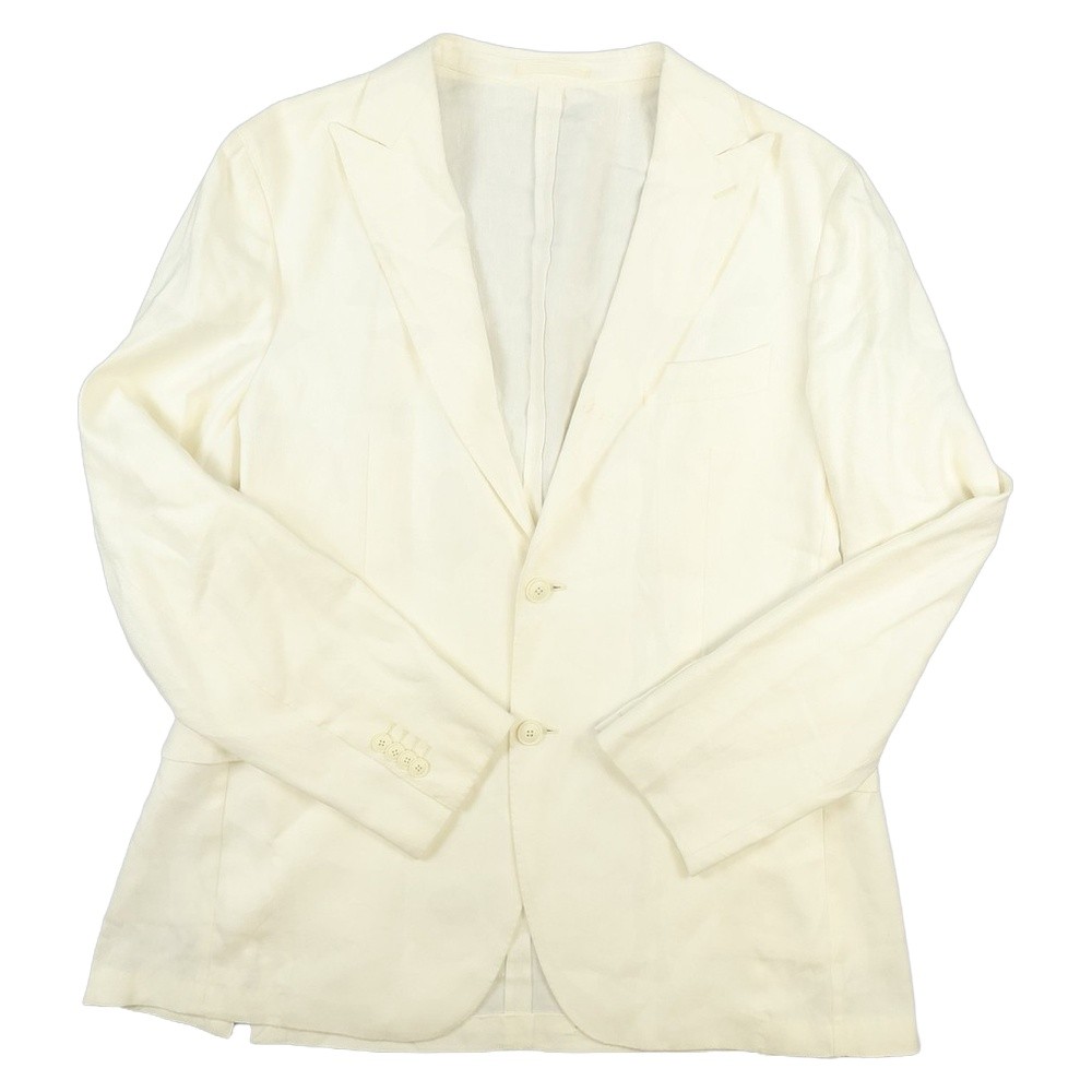MJ Bale Blazer Mens XLARGE Beige Dobell Linen Single Breasted Jacket XL 46 NWT
