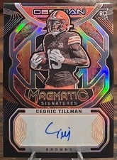Cedric Tillman RC 2023 Obsidian Magmatic Signatures Elec Etch /49 - BROWNS