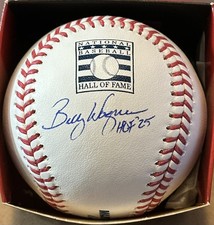 Billy Wagner Autograph Signed HOF Logo Baseball W/ HOF 25 - TriStar