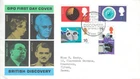 1967 British Discovery, GPO FDC, Aboard HMS Discovery SpHS