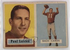 1957 Topps Paul Larson #146 0z0n