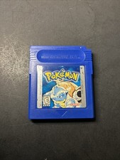 Pokemon Blue Version Nintendo Game Boy 1998 Authentic SAVES Tested