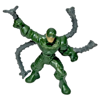 Marvel 500 Green & Gray Doctor Octopus Doc Ock 2'' Micro Action Figure