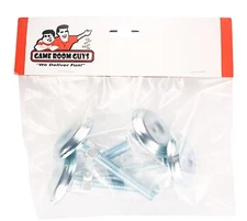 Heavy Duty Arcade Game Leg Leveler - 3" Shaft - Set of 4