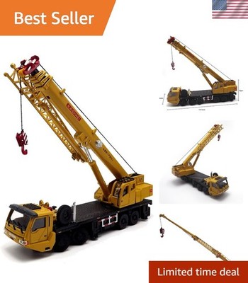 Stunning 1:55 Scale Crane Vehicle Model - Perfect Gift for Young Builders