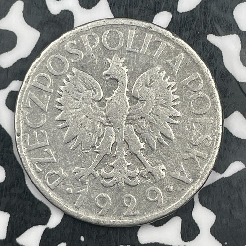 1929 Poland 1 Zloty Lot#F8950