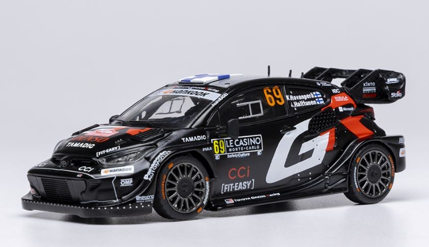 TOYOTA GR Yaris Rally1 miniature WRC 2025 IXOMODELS 69 voiture de course de collection