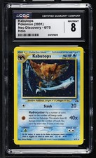 CGC 8 NM/MINT Kabutops 6/75 Neo Discovery Holo Pokemon Card on eBay