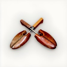 Shoe Keeper No 4 Mohawk Rochester NY Shoe Tree Co Split Toe Pair Vintage