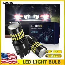 Pair 3157 LED Backup Light Reverse Bulb for White Chevy 1500 Silverado 1999-2013