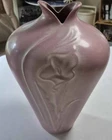 Royal Haeger Matte Pink Calla Lily Vase Large Estate Find #7100