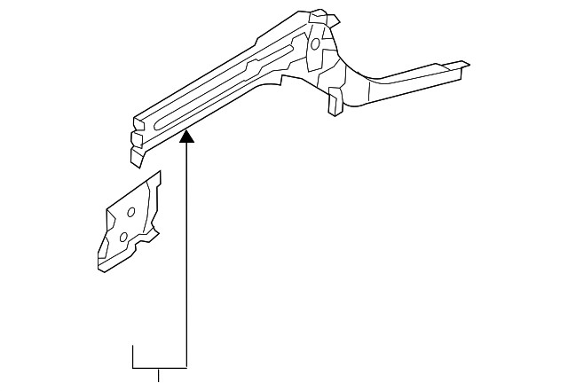 Genuine Nissan Outer Rail G5131-5SPMA