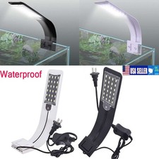 Waterproof Bright 24 LED Aquarium Light Plants Grow Light Clip-on Lamp Fish Tank