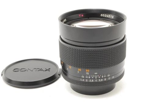 [Almost MINT] CONTAX Carl Zeiss Planar 85mm F/1.4 T* AEG MF Portrait Lens JAPAN