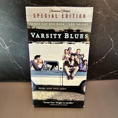 Varsity Blues VHS Special Edition James Van Der Beek Paul Walker Paramount 1999