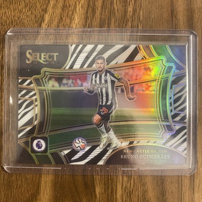 2023-24 Panini Select Premier League Field Level Bruno Guimaraes #214 /25 Zebra