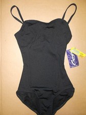Dance NEW Clearance Leotard Capezio TB49 Multiple Colors Adult Size Black