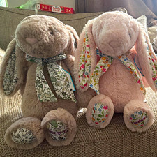 Jellycat Liberty Shepherdley & Mirabelle bunnies