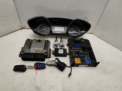 Peugeot 308 MK2 17-21 Motorsteuergerät Schlosssatz 1,5 Diesel DV5 9832694380