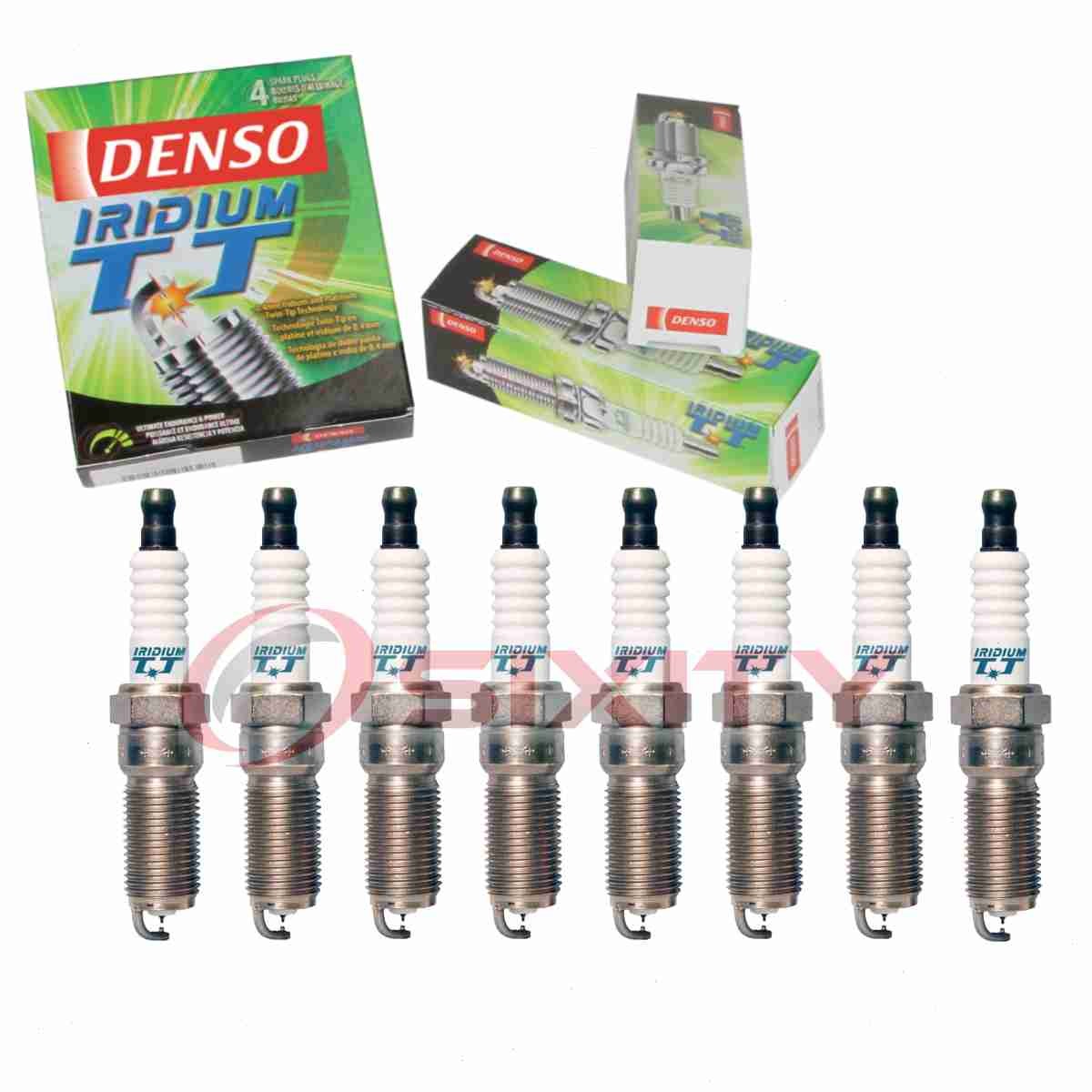 8 pc Denso Iridium TT Spark Plugs for 2011-2017 Ford Mustang 5.0L 5.2L V8 mx