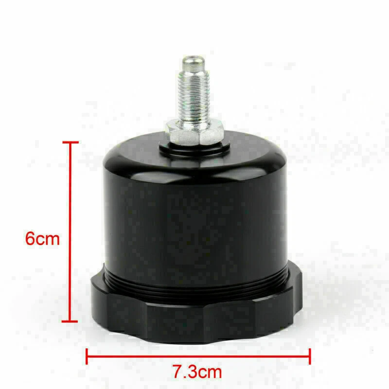 Hydraulic Drift Handbrake Oil Tank for Hand Brake Fluid Reservoir E-brake BLK Foto 2 de 4