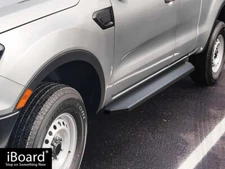 APS Premium 6" Black Side Steps Fit 19-23 Ford Ranger Super Cab