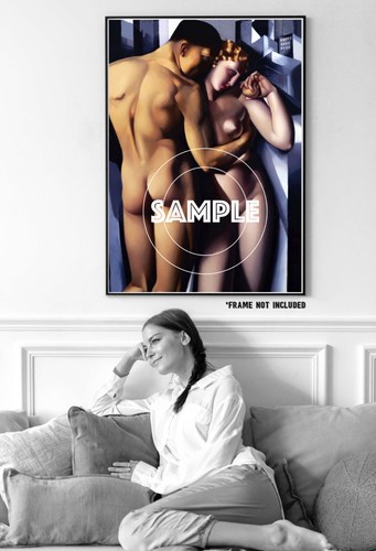 ART DECO KUNSTDRUCKE TAMARA de LEMPICKA GEMÄLDE ART DECO MATT KUNSTDRUCKE #2 - Bild 21 von 22