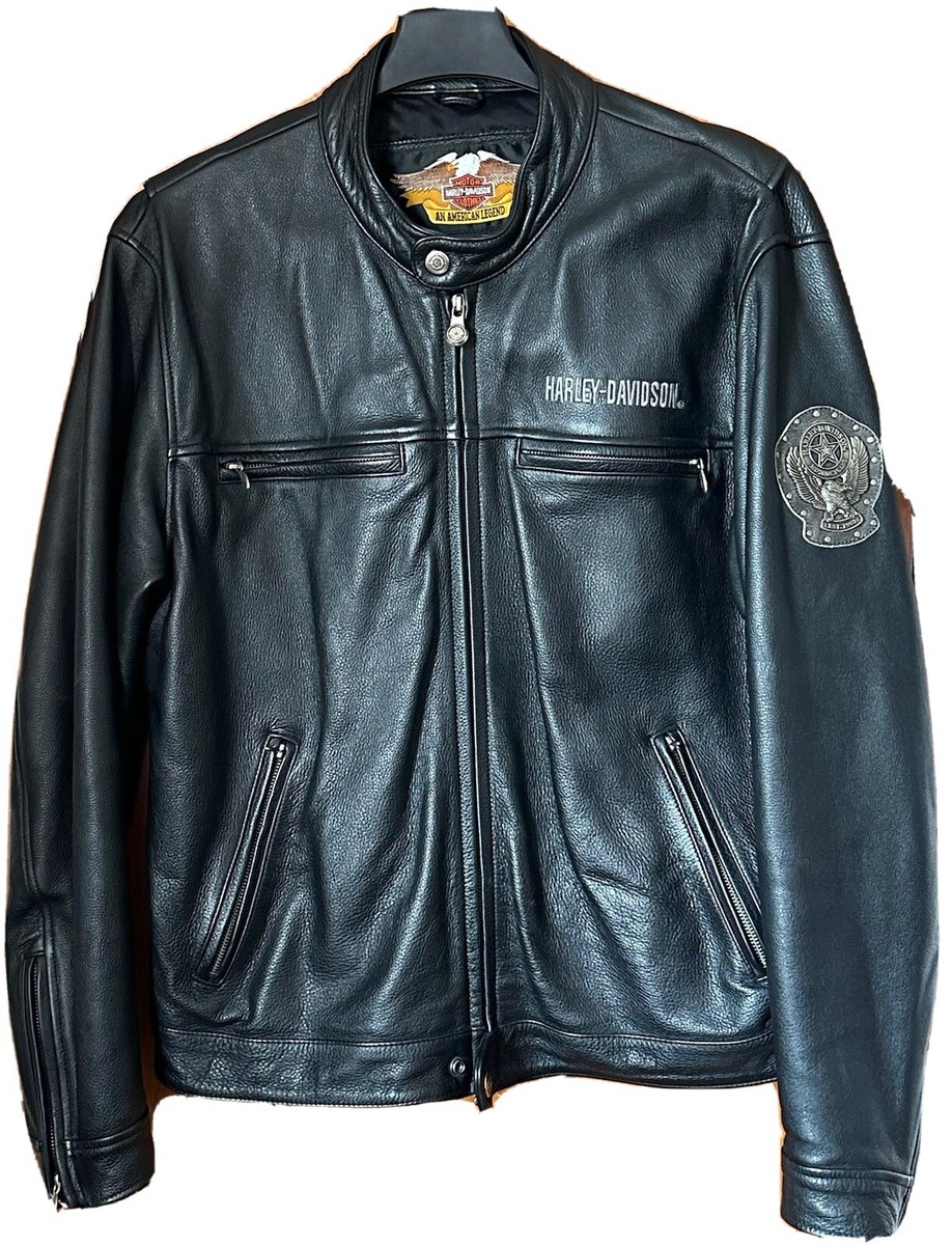 Harley-Davidson Sz XL Black Genuine Leather Motorcycle