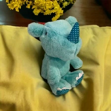 Rhinocorn Blue Teal Plush Stuffed Animal Make Believe Ideas Plush 11" Dinosaur-