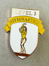 NEW GYMNASTICS Lapel Pin LEVEL 3