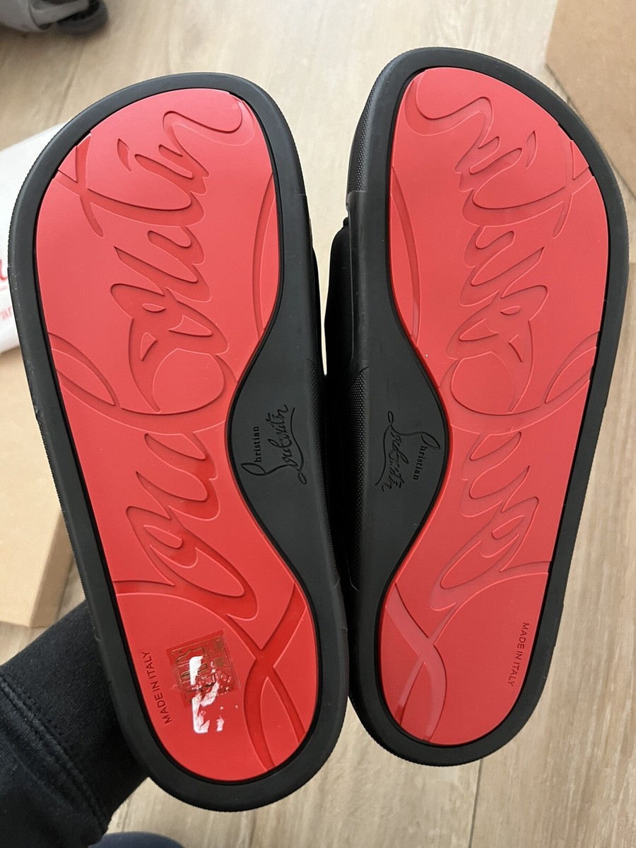 【ルチル】新品 Christian Louboutin サンダル41 Christian Louboutin クリスチャンルブタン サンダル Pool Fun