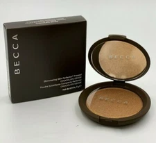 Becca Pressed Shimmering Skin Perfector - Chocolate Geode 7g/.25 oz New in Box