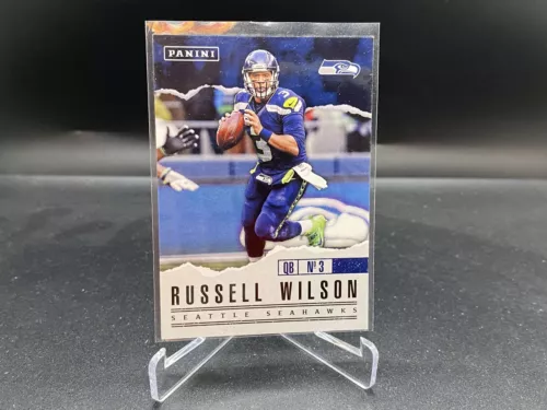 Russell Wilson 2017 Panini Father’s Day #26 Seahawks Broncos