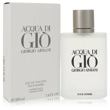 Aqua Acqua Di Gio Cologne 3.3 3.4 oz By GIORGIO ARMANI FOR MEN NEW SEAL BOX 