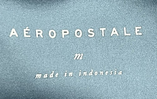 Aeropostale Yoga Leggings Pants Women's MED Blue Activewear w/Pockets #9170 - Picture 11 of 12