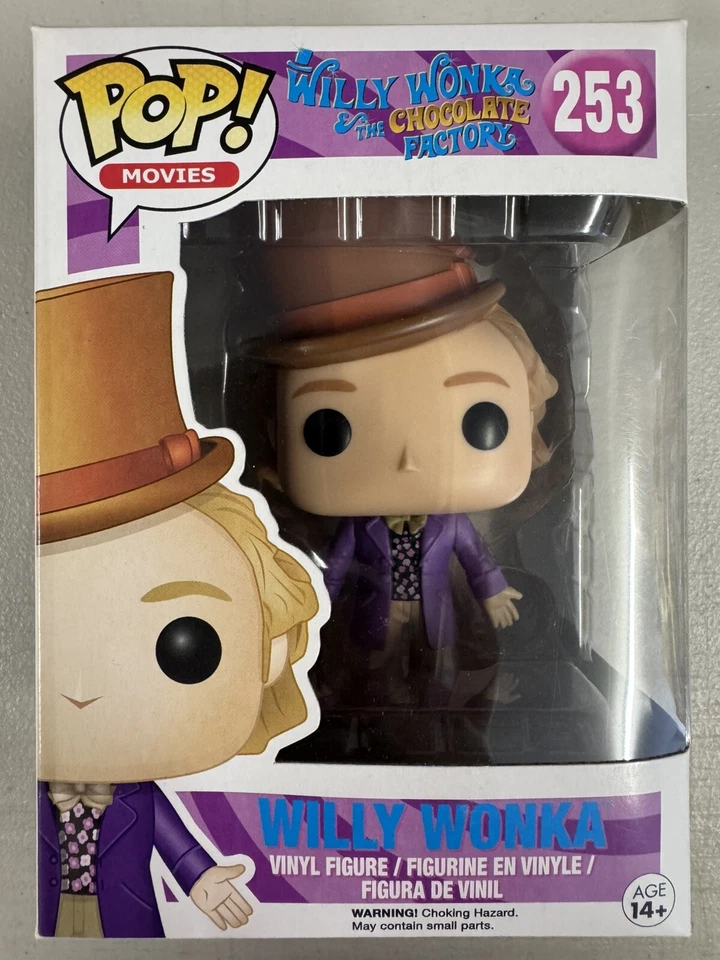 Willy Wonka 253 ~ & the Chocolate Factory ~ Vinilo Funko Pop + PROTECTOR POP GRATIS Foto 2 de 4