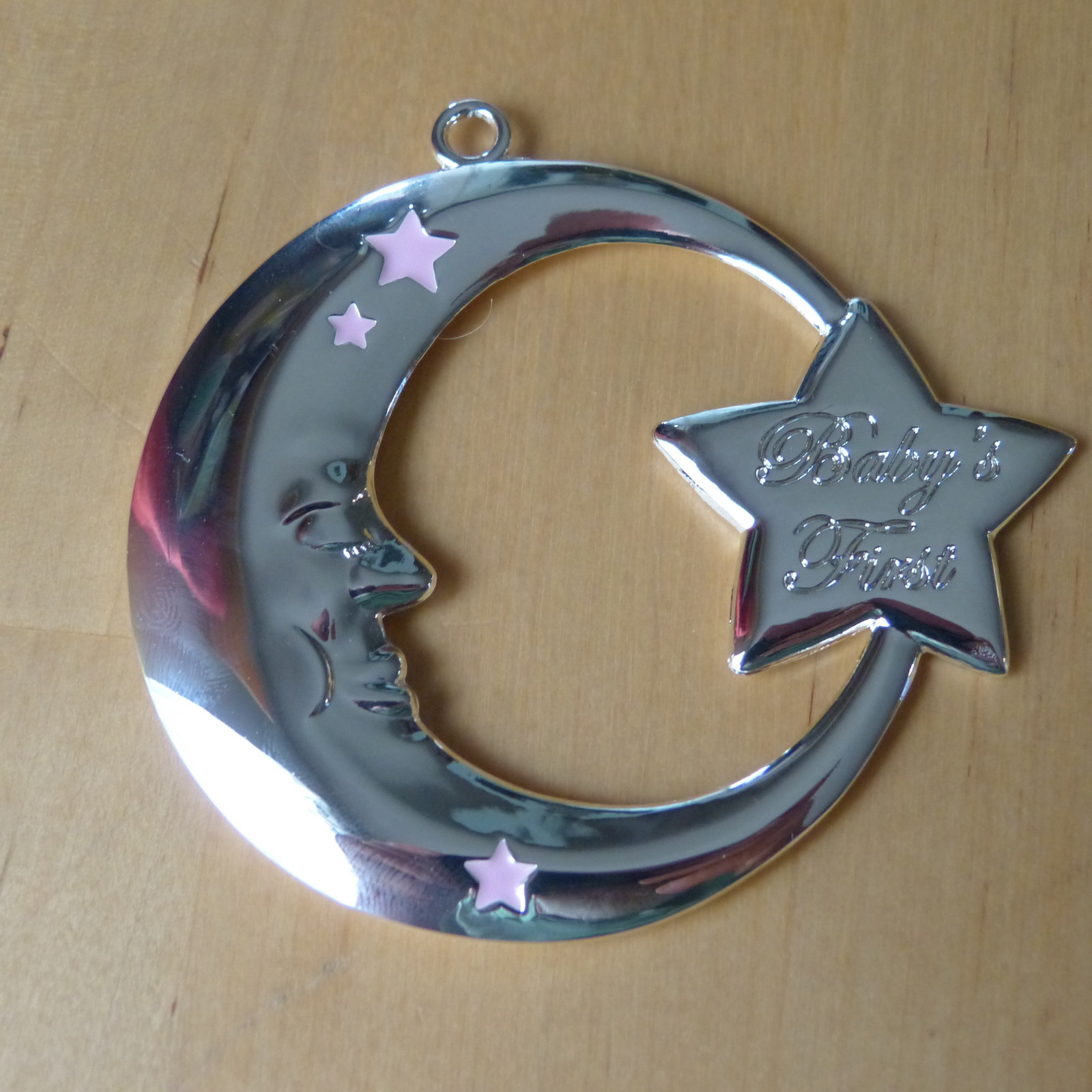 reed & barton baby's first christmas ornament