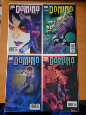 Domino 1-4 Komplettset Run Fast Neu NM ~ 2003 Marvel Comics