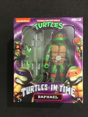 TEENAGE MUTANT NINJA TURTLES TURTLES IN TIME RAPHAEL NECA 18CM ACTIONFIGUR