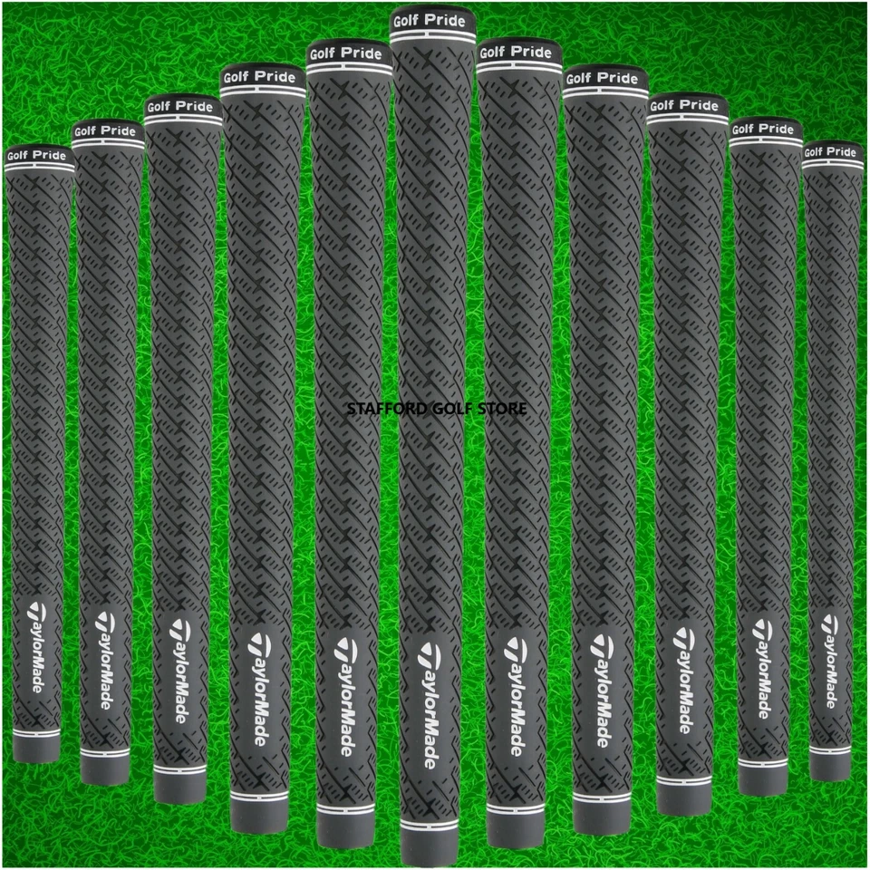 Juegos de empuñaduras de golf TaylorMade Z-Grip gris tamaño estándar - Elige paquete/cantidad Foto 2 de 4