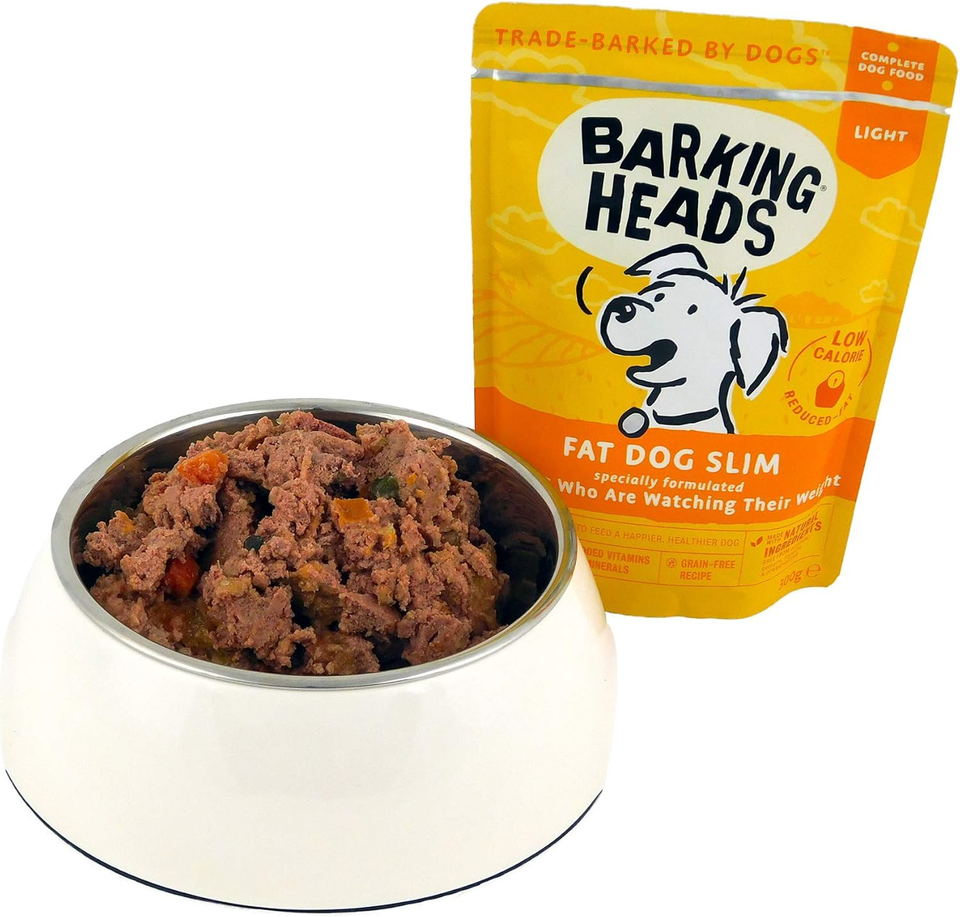 Barking Heads LowCalorie Wet Dog Food Fat Dog Slim FreeRun