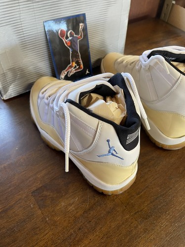 Jordan 11 XI Retro White/Columbia Blue from 2000 (136046 142) SZ 10 Authentic!! - Picture 7 of 23