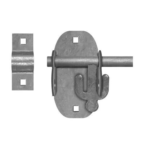 Eliza Tinsley Shoot Oval Space Saving Padbolt 4"" Galvanised