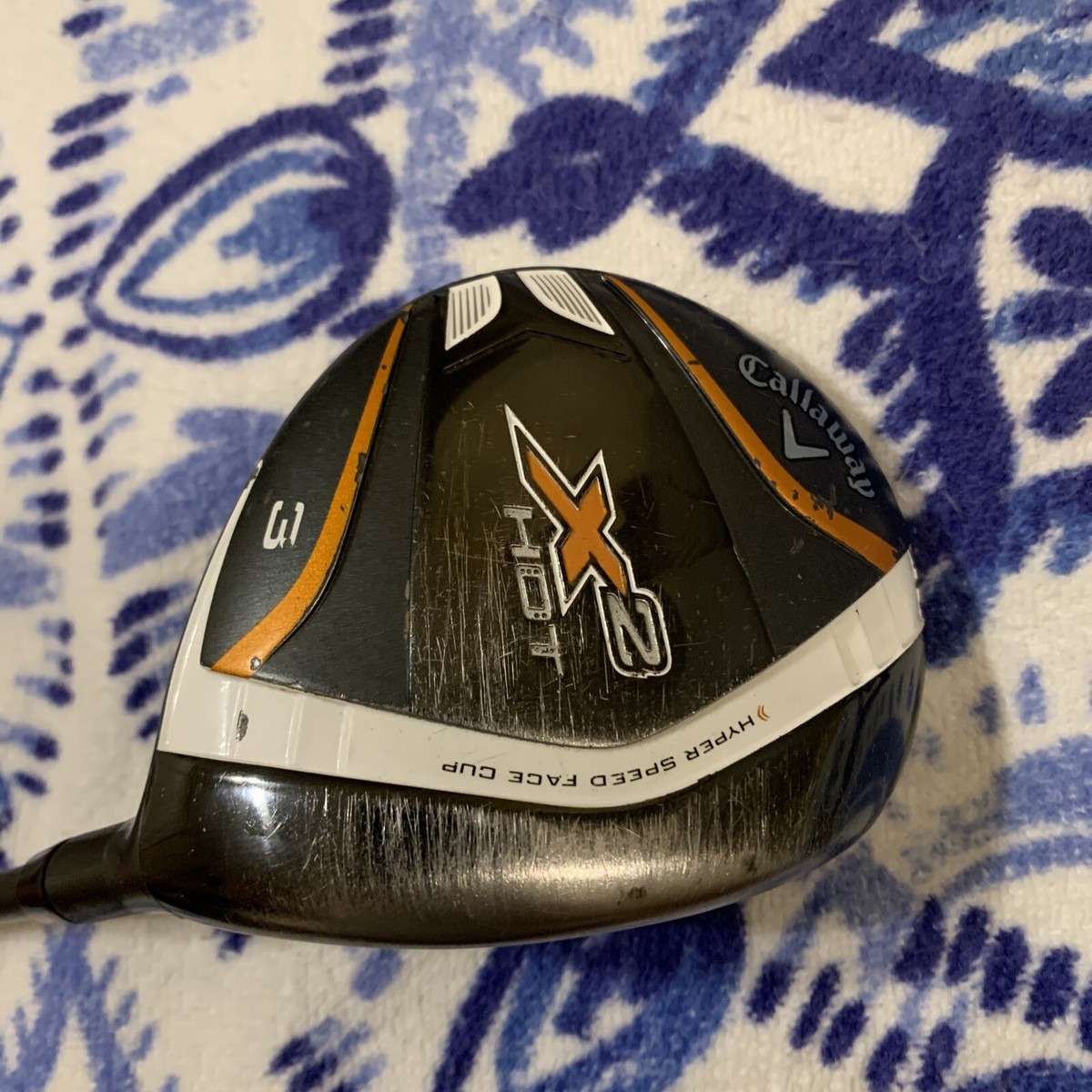 Callaway X2 Hot Fairway Wood 3 With ALDILA TOUR ATX 60-regular  display picture 1