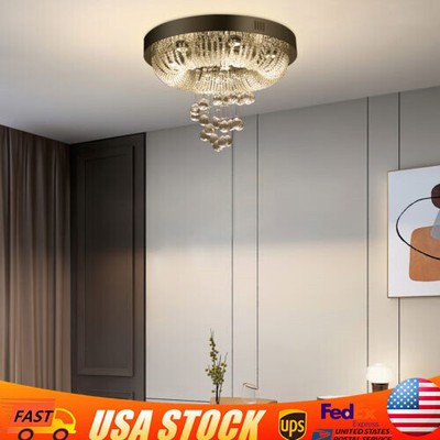 LED Kristall Deckenlampe Deckenleuchte Schlafzimmer Lampe Kronleuchter Lüster