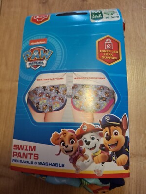 PAW PATROL BADEHOSE - 1ER PACK - MEDIUM 1-2 JAHRE WIEDERVERWENDBAR ROSA FARBE